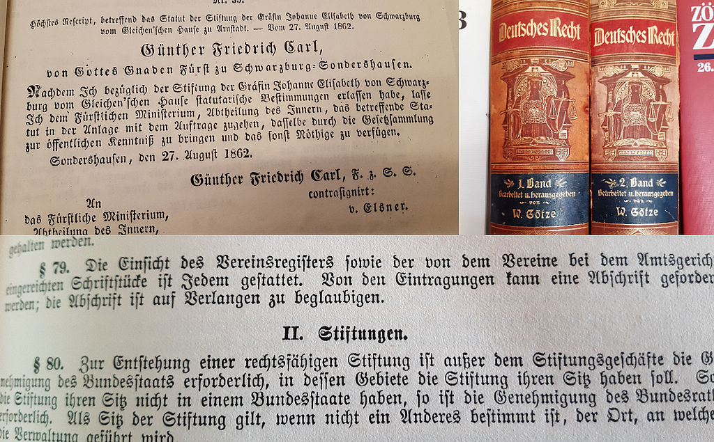 Collage Stiftungen