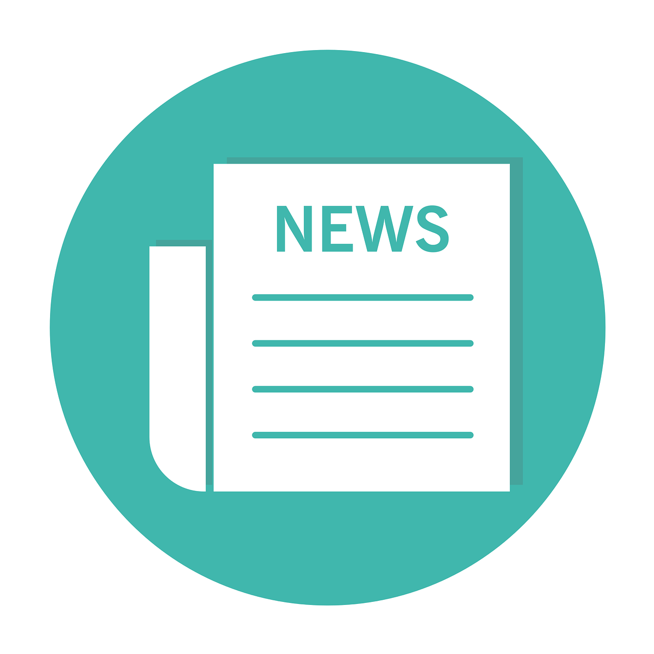 Symbolgrafik News, Link zur Seite "Aktuelles"