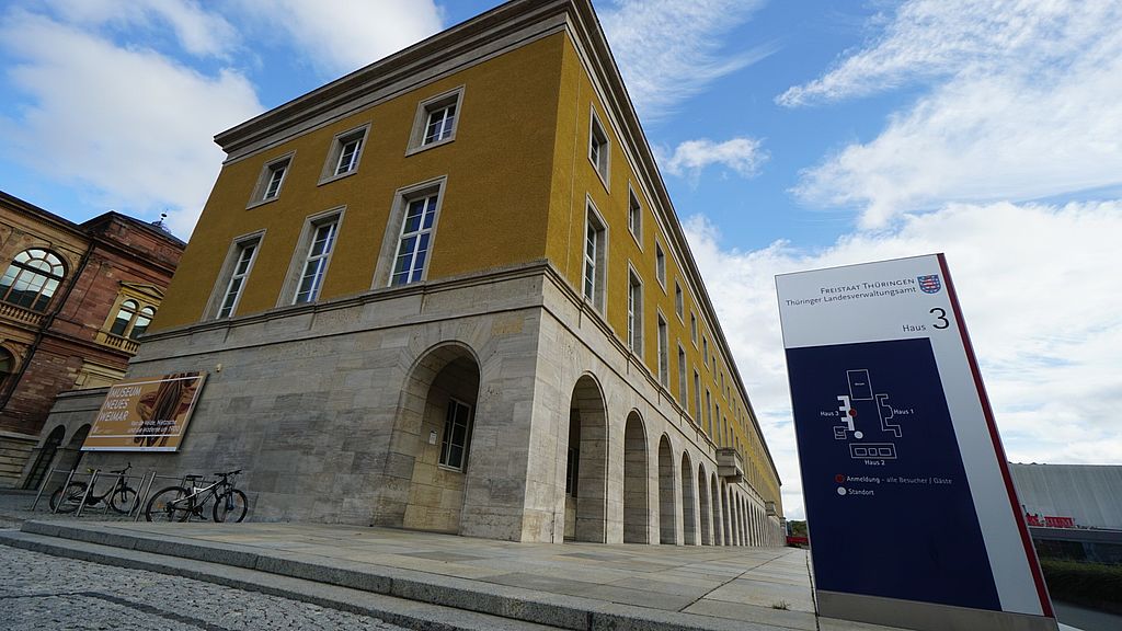 Außenansicht von Haus 3 des TLVwA