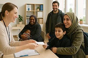 Symbolbild Ausländer und Flüchtlingangelegenheiten