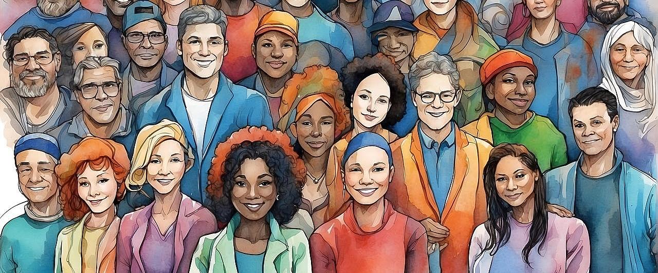 Symbolbild Grafik Menschen