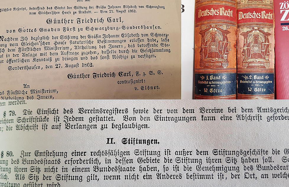 Collage Stiftungen